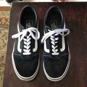 Black Van sneakers